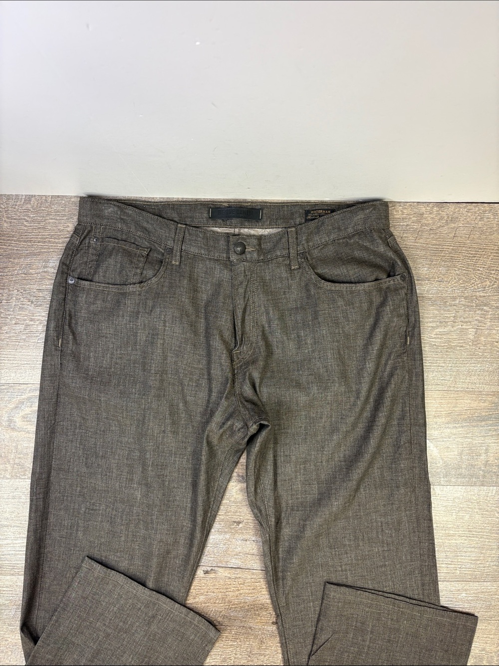 Agave Denim Waterman Relaxed Straight Brown Jeans Size 40 NWT Made in USA